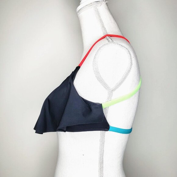 Victoria's Secret Pink Ruffle Front Bikini Top S/P - Picture 3 of 7